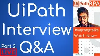 uipathinterview uipath interview Live Get Uipath queries Answered uipathquestions vajrangtalks