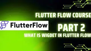 widget in flutter flow|text| begginer to advance course of flutter flow in 2024
