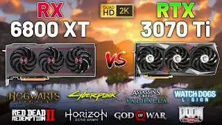 2023 Gaming Tests: RX 6800 XT vs RTX 3070 Ti - Which GPU is More Future-Proof?