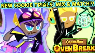 COOKIE TRIAL MIX & MATCH WITH LEMON AND ELECTRIC EEL! (Cookie Run: OvenBreak)