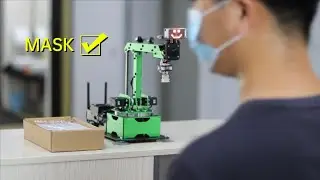JetMax Robot Arm Mask Recognition