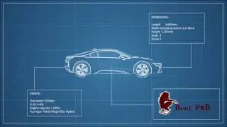 How to create a Blueprint effect in Photoshop Tutorial