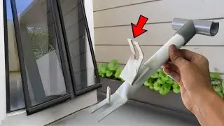 Only with pvc pipes, your home windows will always be clean from dust