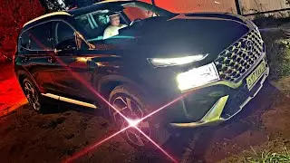 VLOG: СВЕТ ФАР НА ХЕНДАЙ САНТА ФЕ 2021/ПРОВЕРЯЕМ ЯНДЕКС НАВИГАТОР НА Hyundai