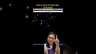 🧐 Scratch or Pyhon? Making the same animation using both 
