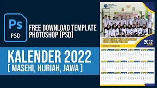 File PSD | Download Template Kalender 2022 Masehi, Hijriah, Jawa