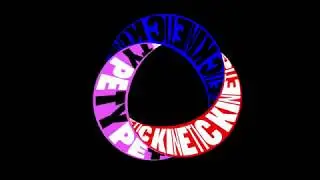 Kinetic Typography Tutorial -  3D Text (9) - Creative Typography Animation By Cinema4D