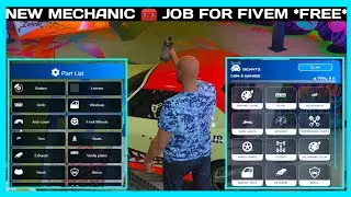 QB/ESX New Mechanic 🧰 JOB *FREE* | FiveM Roleplay Scripts | FiveM Tutorial 2023 | MJ DEVELOPMENT