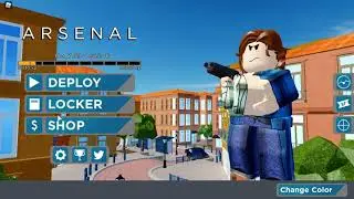 Roblox Arsenal Splots Gun Skin Showcase