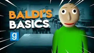 Playing BALDI’S BASICS in GMOD | Gmod Official Baldi Map