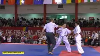 WKB EC 2017 / Final -65 kg Bozianu Madena (Romania, aka) - Doronina Kseniia (Russia)