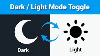 Build a Dynamic Dark/Light Mode Toggle with CSS & JavaScript | Easy Tutorial 