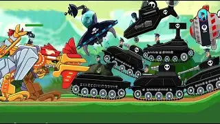 HILLS OF STEEL : TANK REX VA ALL POWERFUL BOSSES