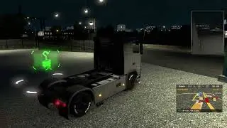 Ночные покатушки на Volvo FH16 в ETS2