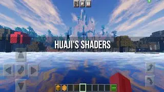 Huaji's Shaders Test 44 para Minecraft PE 1.18 Bedrock Edition