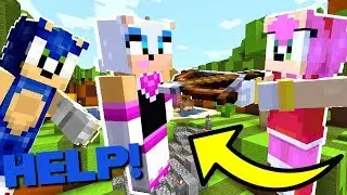 Minecraft Sonic The Hedgehog - Can Amy Save Sonic From Rouge? [20]