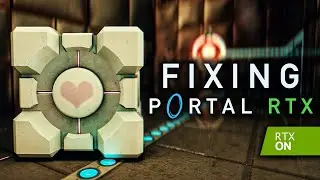 Ray Tracing in Portal Without Ruining the Art Style