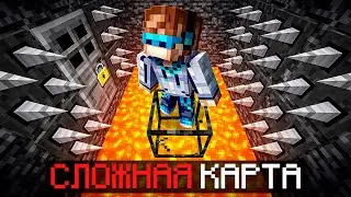 😱 Майнкрафт, но Мы Попали на САМУЮ СЛОЖНУЮ КАРТУ [Побег за 60 минут] + Фиксплей