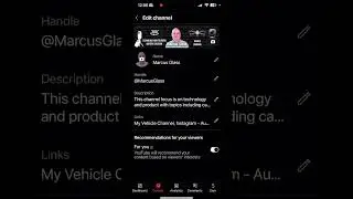 Easy Youtube Handle Change On Your Phone - April 2024! iPhone iOS & Andriod