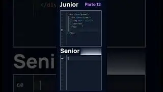 Junior VS Senior Frontend developer 🪄