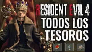 TODOS LOS TESOROS EN RESIDENT EVIL 4 REMAKE 2023