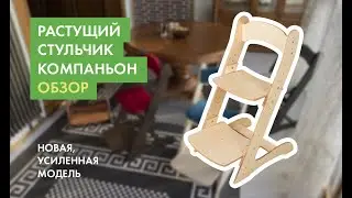 Растущий стул Компаньон. Новая модель. Обзор