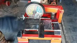 Подвижная  каретка на стойке для УШМ.