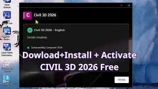 Download & Install Civil 3D + Activate Free (Full Guide)