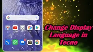 How to Change Display Language in Tecno