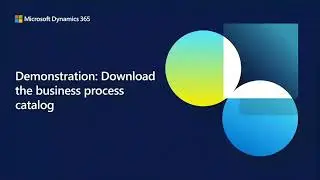 Business Process Catalog and Guidance   Part 2 Introduction to Business Processes  TechTalk