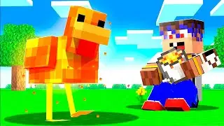 😱 Майнкрафт, но у нас ТОЛЬКО ОДНА КУРИЦА! #4