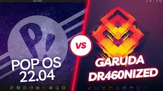 Garuda KDE Dr460nized VS Pop OS (RAM Consumption)