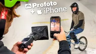 Professional Flash Photography On An IPHONE!! -  Profoto A10 / iPhone 16 Pro Max