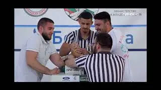 Държавно Първенство по Канадска Борба 2024 - Лява Ръка Финали