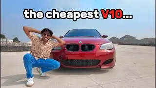 We bought a V10 M5...