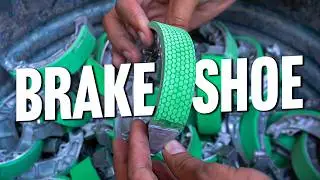 How Brake Shoes are Manufactured in Factory