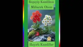 RAGAİB KANDİLİNİZ MÜBAREK OLSUN