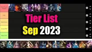 Black Desert Mobile Tier List Sep 2023