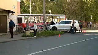 Рыбинск-40. ДТП НА ПЕРЕКРЁСТКЕ