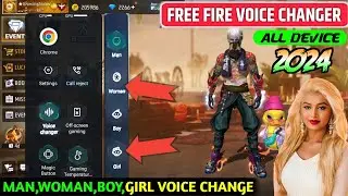 How To Change Voice In FreeFire/Girl Voice Changer App 2024/This Game Does Not Support Voice Changer
