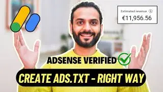 How to Add Ads.txt File For Adsense - Ads.txt Status Not found / Unauthorized