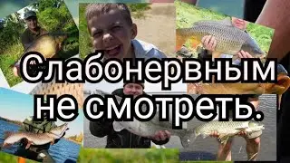 ЮМОР НА РЫБАЛКЕ ФАТАЛЬНЫЕ  МОМЕНТЫ УПУСТИЛИ РЫБУ.  HD 720p