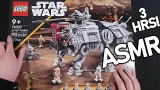 LEGO Building ASMR | LEGO AT-TE Walker Full Build!