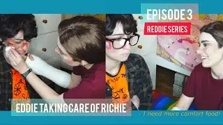 Eddie Taking Care of Richie  - Reddie Cosplay (IT)