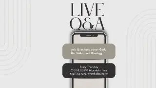 Live Q&A: Your Questions About God and the Bible Answered by Pastor Nick Cady