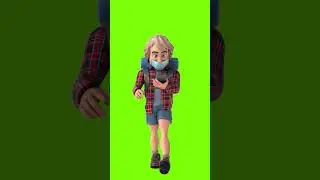 Stepping Forward  A Journey on Foot Green Screen | Chromatic Cinema