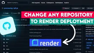 How to Change Any Repository Deployment on Render Support Platform tamil/TechMagazine