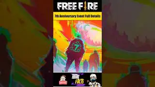 When 7th Anniversary Event Will Come in Free Fire 🥰 Free New Bundles and Rewards 🎊