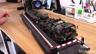 Faun SLT 56 Tank Transporter. (Part 7 The Final Reveal). Including the Diorama.