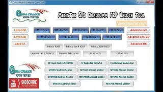 1 click frp remove tool | MediaTek SPD Qualcomm FRP Unlock Tool